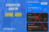 Wo man Stockbilder ohne Abo kaufen kann